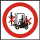 Zakaz przewozu osób na urządzeniach transportowych. Płyta PCV