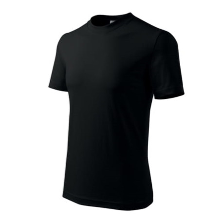 T-shirt koszulka BASIC MALFINI model 129 czarna