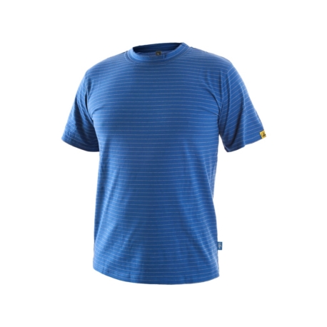 T-shirt koszulka antystatyczna ESD NOME CXS niebieska