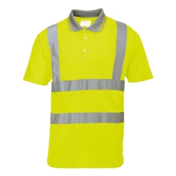 Koszulka polo ostrzegawcza S477 żółta