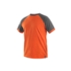 T-shirt koszulka OLIVER CXS pomarańczowo-szara
