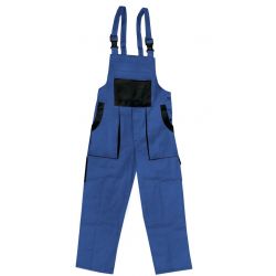 Spodnie robocze ogrodniczki ocieplane MARTIN CXS niebieskie