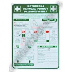 Instrukcja pierwszej pomocy przedmedycznej ilustrowana